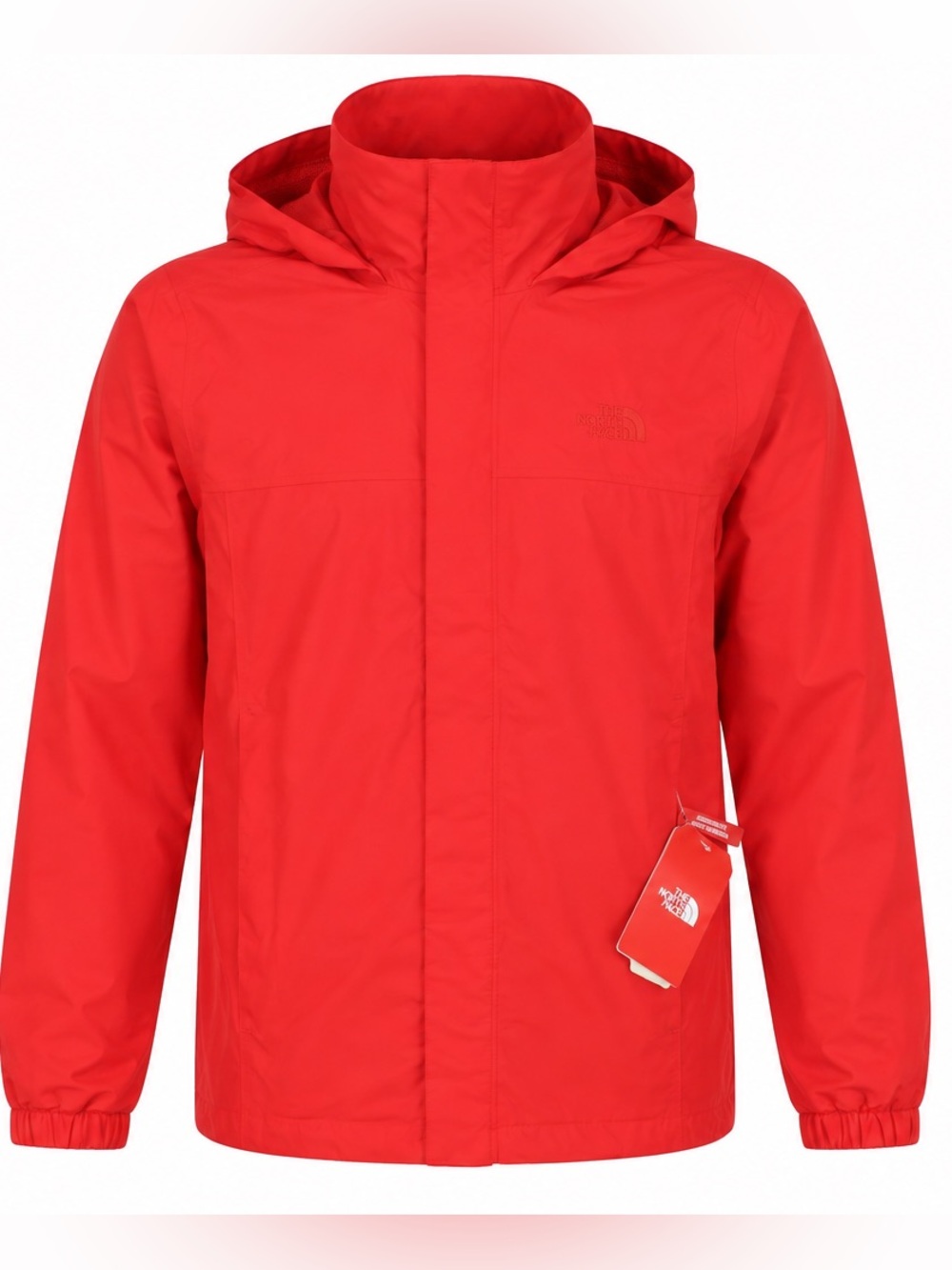 Brand New The North Face Small Men’s Resolve 2 Hooded Jacket Fiery Red